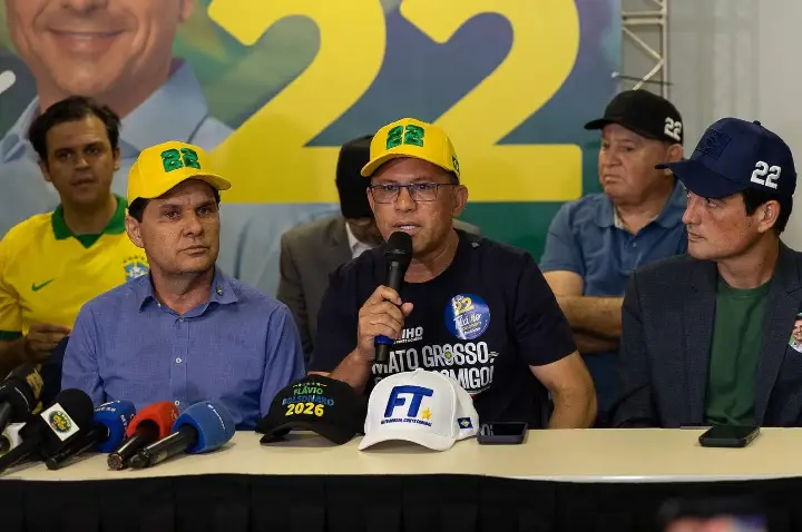 Fabinho Tardin anuncia Casa 22 para mobilização em apoio a Flávio Bolsonaro