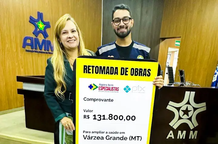 Representando prefeita Flávia Moretti e gestores de Mato Grosso, Valéria destaca repasse do Pix Saúde para Várzea Grande