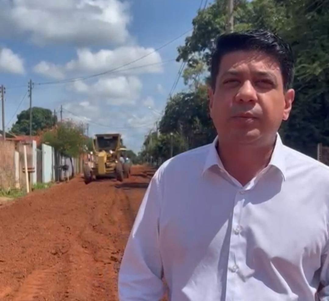 Prefeito Kalil Baracat e Senador Jayme Campos viabilizam 12 km de pavimentação no Grande São Mateus