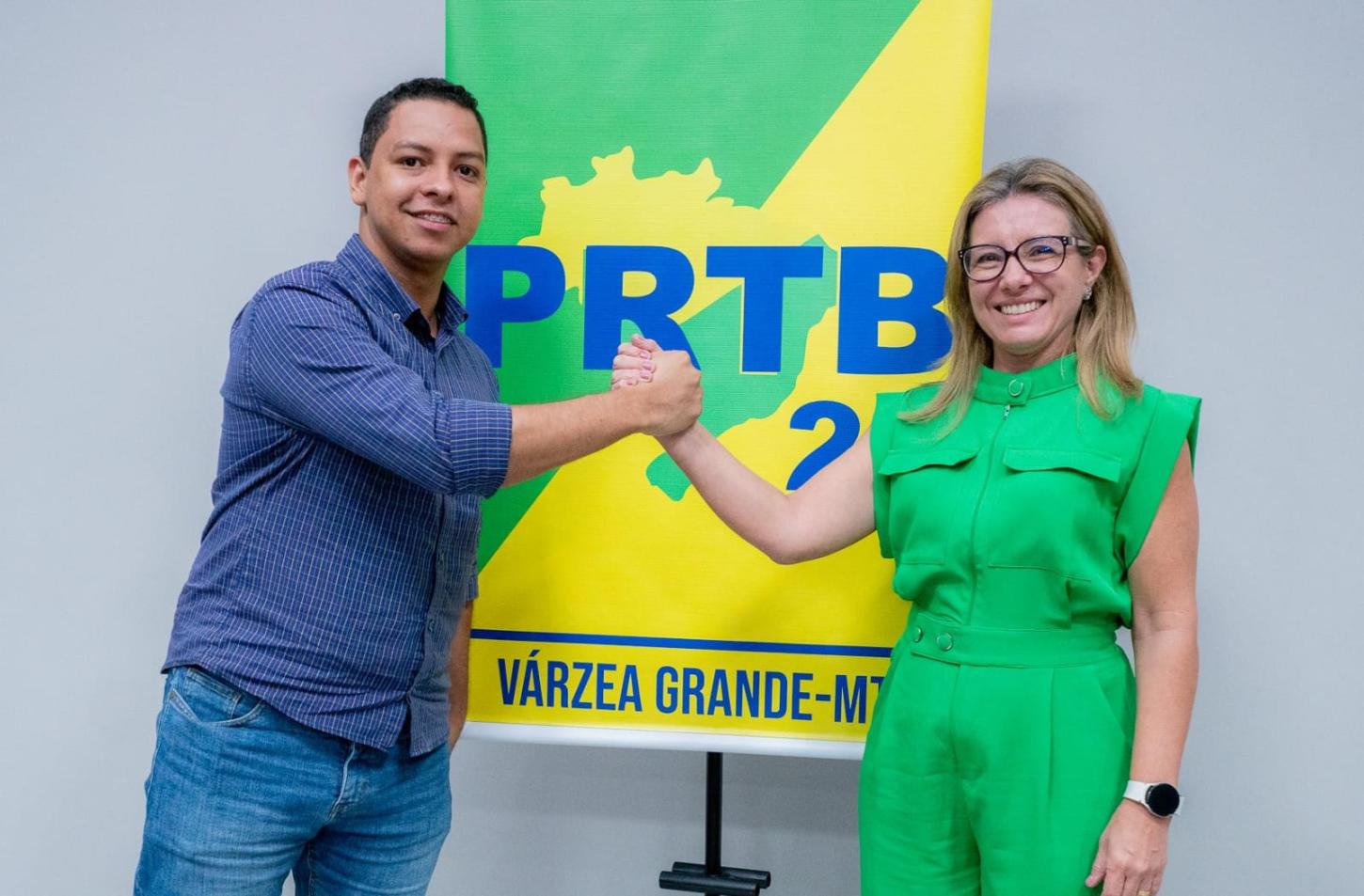 Jornalista assume a presidência do PRTB ,declara apoio à pré-candidata a prefeita  Moretti