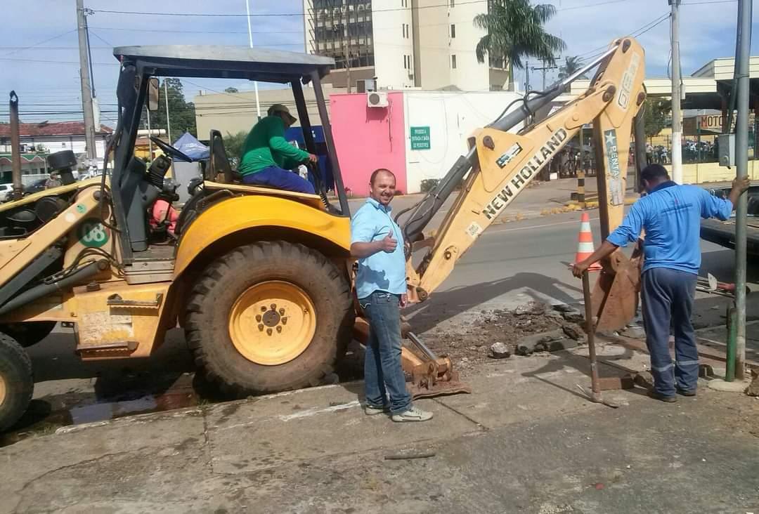Oposição à Gestão Baracat: pré-candidato obtém resposta imediata do DAE para manutenção de Vazamento de Água