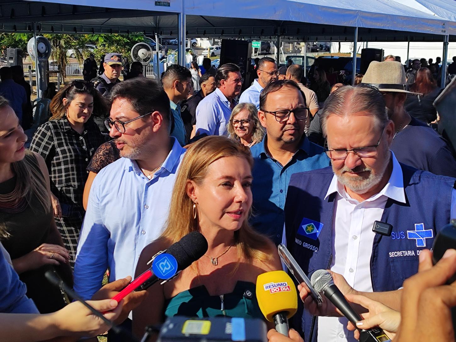 Prefeita Flávia Moretti celebra repasse de R$ 15,5 milhões para Pronto-Socorro de Várzea Grande
