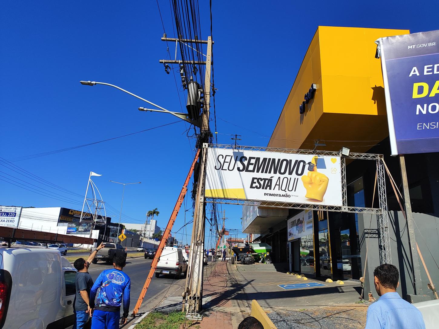 Curto-circuito em transformador afeta internet em unidades de saúde de Várzea Grande