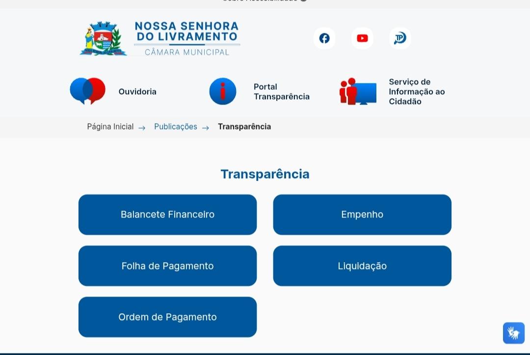 Câmara de Livramento segue sem transparência após 9 meses