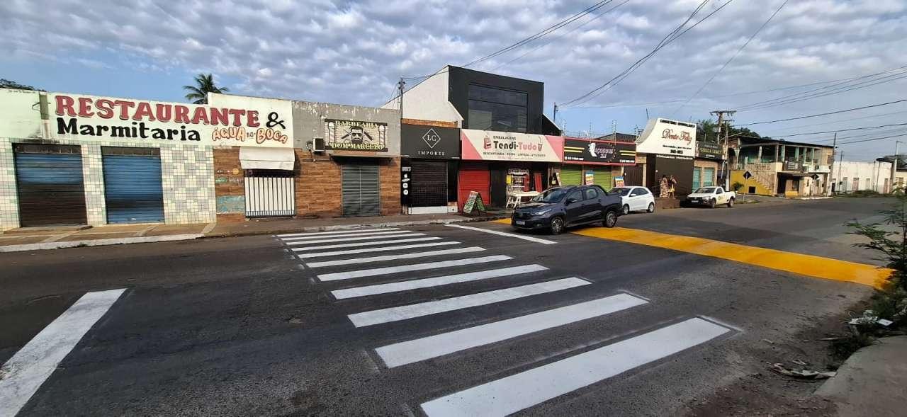 Prefeitura reforça travessias na Avenida Dom Orlando Chaves e garante mais segurança viária