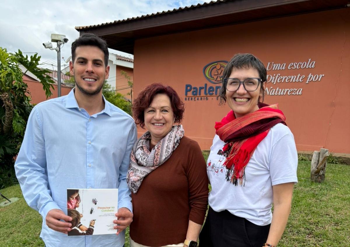 Vereador Charles da Educação visita Escola Parlenda em Curitiba e destaca práticas inovadoras de ensino infantil