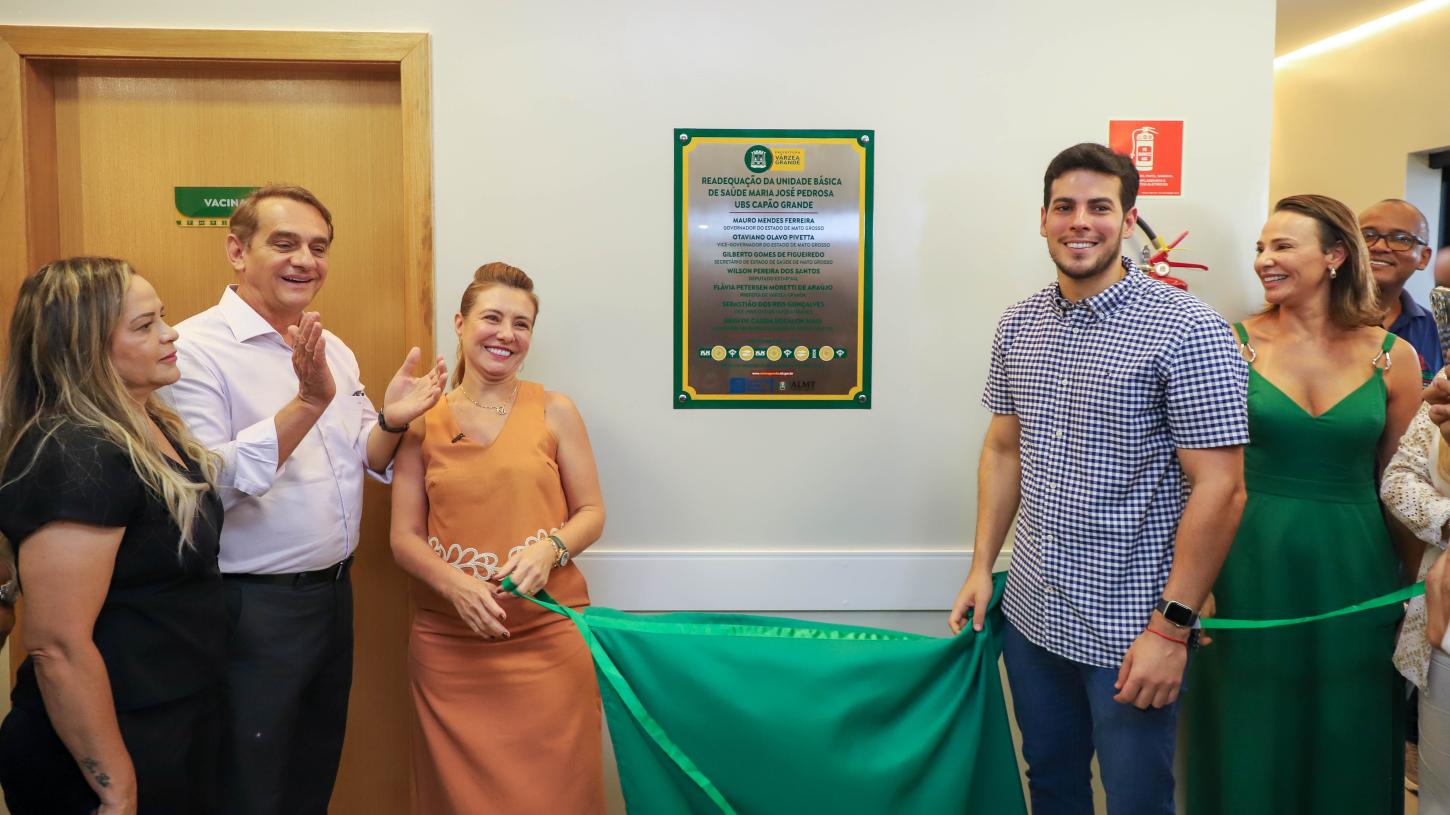 CAPÃO GRANDE RECEBE PRIMEIRA UBS MODERNA COM ARTICULAÇÃO DE CHARLES DA EDUCAÇÃO
