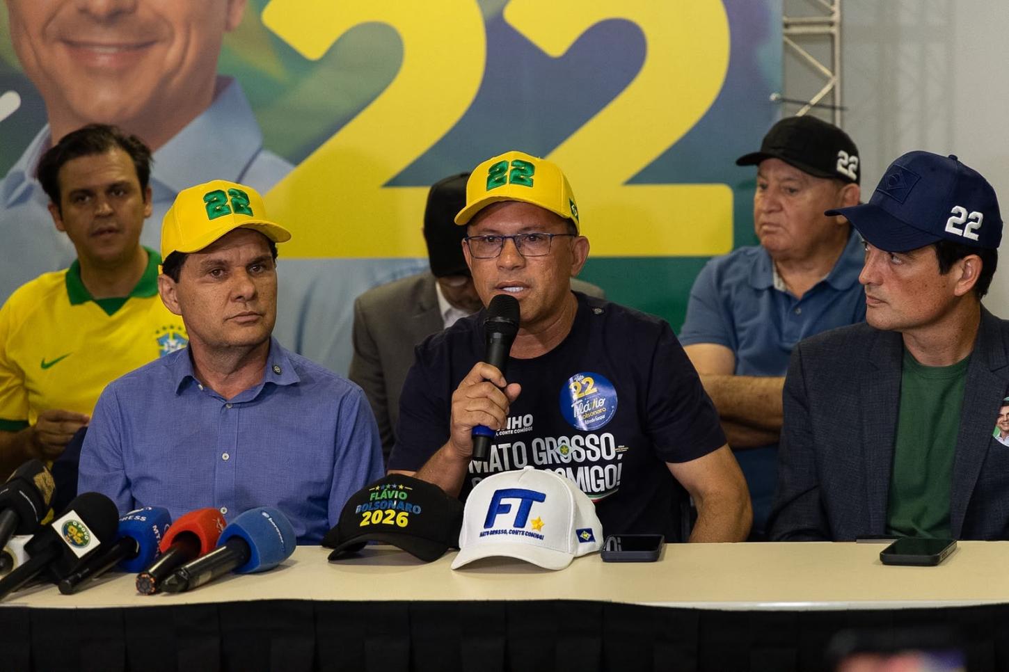 Fabinho Tardin anuncia Casa 22 para mobilização em apoio a Flávio Bolsonaro